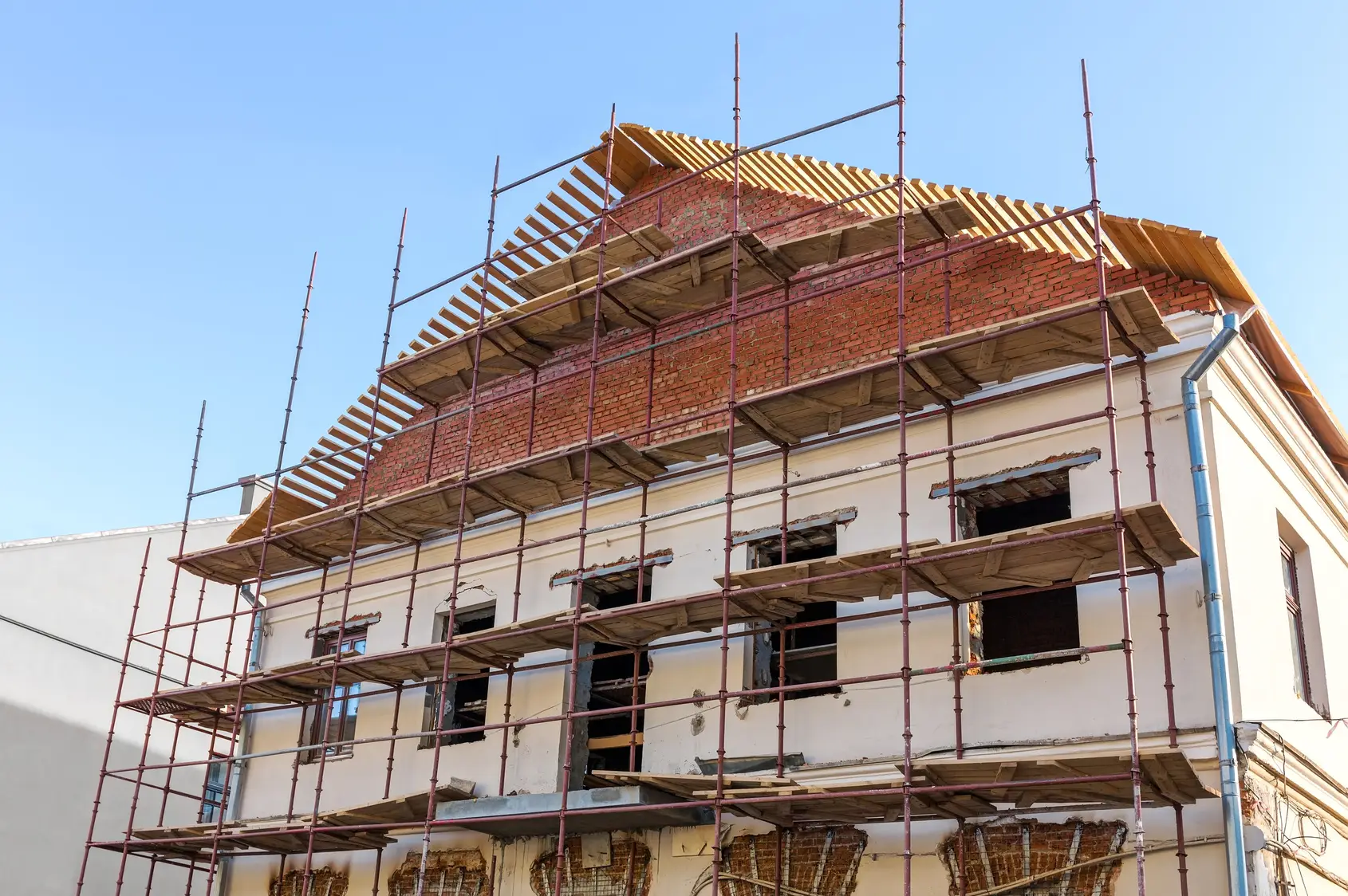 Building renovation facade - Ravalement Nettoyage Capello